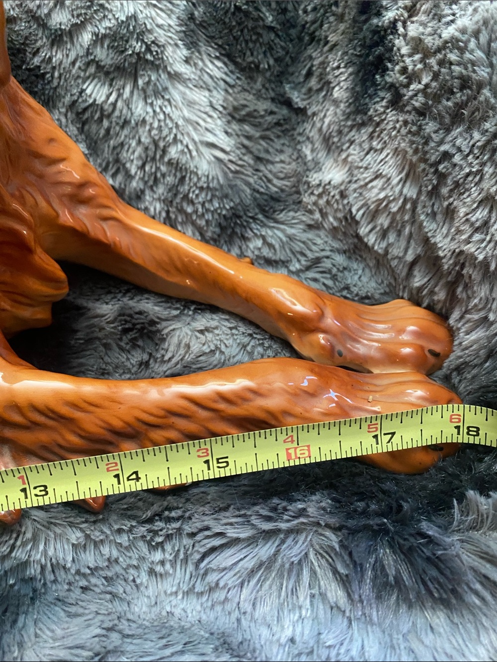 Mid Century Giovanni Ronzan Ceramic Irish Setter
Dog Figurine - Picture 16 of 16